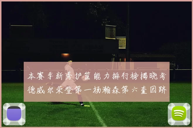 本赛季新秀护筐能力排行榜揭晓考德威尔荣登第一杨瀚森第六奎因跻身前十